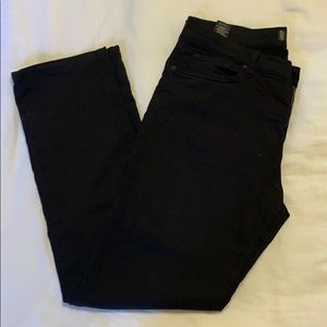 J Brand black stretch denim jeans